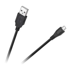 Cablu Micro USB Cabletech Eco-line, 20cm, negru - Cabluri de date