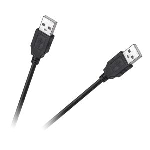 Cablu USB A la USB A Cabletech eco-line, 1,5 m lungime, negru - Cabluri de date