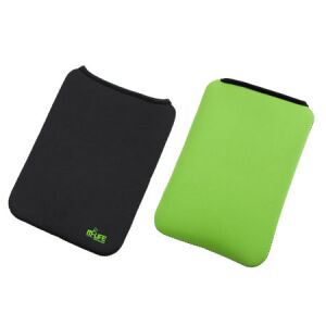 Husa pentru tabletă M-Life de 9,7 inci din neopren, negru și verde - Huse tablete