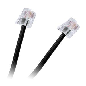 Extensie cablu telefon negru 3m 124772859 - Gembird