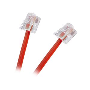 Prelungitor telefonic roșu de 2m 124905298 - Gembird