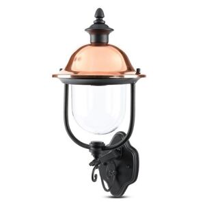 Lampa Gradina Montaj Perete Negru E27 - Aluminiu 124904551 - Lămpi de perete pentru exterior