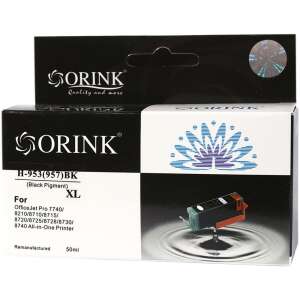 Sorink H-953(957)BK XL Schwarze Pigmenttintenpatrone für HP OfficeJet Pro 7740, 8210, 8218, 8219, 8228, 8710, 8715, 8718, 8720, 8725, 8728, 8730, 8740 Drucker - Druckerzubehör