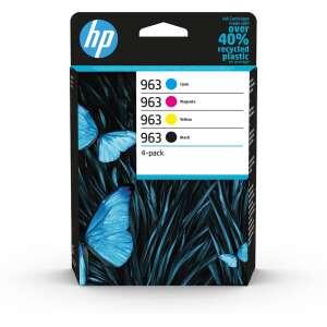 HP 963 ink cartridge multipack, 4-pack, cyan, magenta, yellow, black - Printer supply