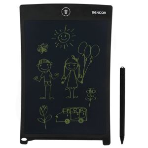 Tableta grafică LCD Sencor 8.5 inch pentru copii - Tabla de desen digitală - Planșe digitale de desen