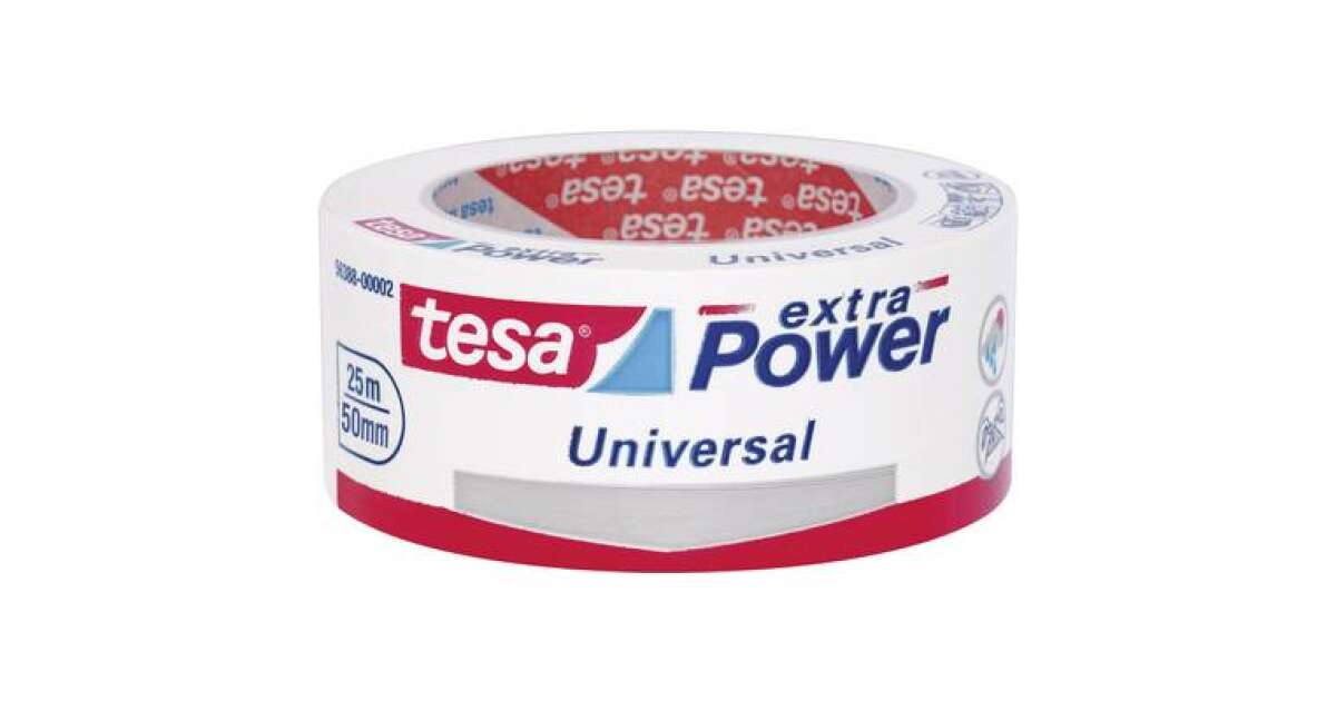 tesapack Ultra Strong - PVC Packing Tape for Solid Packaging and Secure  Bundling - Transparent - 66 mx 50 mm