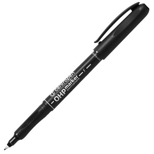 Centropen OHP-Marker, schwarz, 0,6 mm, permanent, für Overheadprojektor