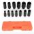 Haina 13-teiliges Steckschlüssel-Satz mit 1/2 Zoll Antrieb, HB-6823, enthält die Größen 10 mm, 12 mm, 13 mm, 14 mm, 15 mm, 17 mm, 19 mm, 21 mm, 24 mm, 27 mm, 30 mm, 32 mm