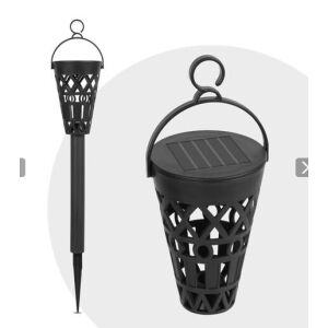 Leszúrható akasztható szolár lámpa, warm white LED solar garden light, stake and hang option - Garden