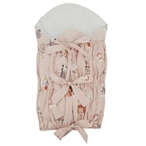 EKO Cuddle blanket with corset and removable coconut insert My farm Powder pink 75x75 cm 124594147 - Diapering