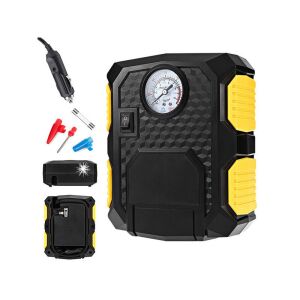 Autós kompresszor pumpa 12V LED világítással 150 PSI - autó guminyomás pumpa, autós lufipumpa, autós kerekek pumpálása 124598600 - Pumpa
