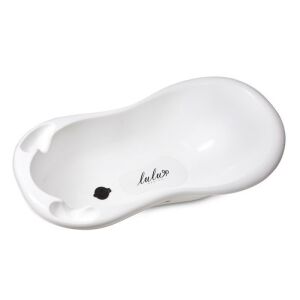 Maltex Lulu White Baby Bathtub with Non-Slip Surface - Baby Bathtub, Bath Stand