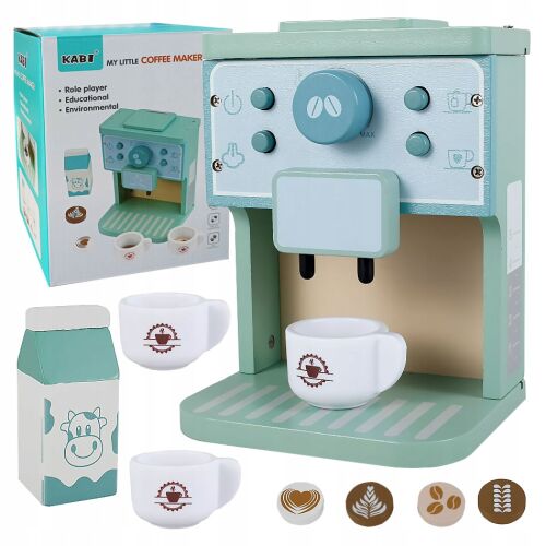 FÁBÓL KÉSZÜLT KÁVÉFŐZŐ GYEREKEKNEK KÁVÉFŐZŐ AGD KÁVÉZÓ CSÉSZÉK