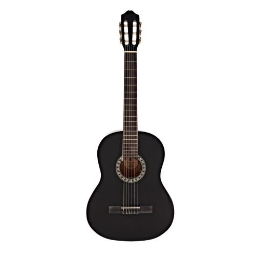 IdeallStore® Drevená klasická gitara, dekoračná, 104 cm, čierna 124603285