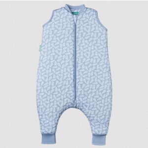 MOLIS&CO blauer Blätter Baby Schlafsack mit Beinen, 2.5 TOG - Schlafsäcke für Kinder