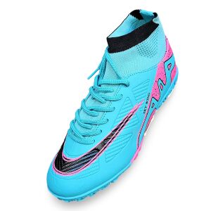 Sky Wing 9838 gyerek focicipő, tetejére varrott bokával, műgyephez, türkiz szín 31 124604764 - Cipő gyerekeknek