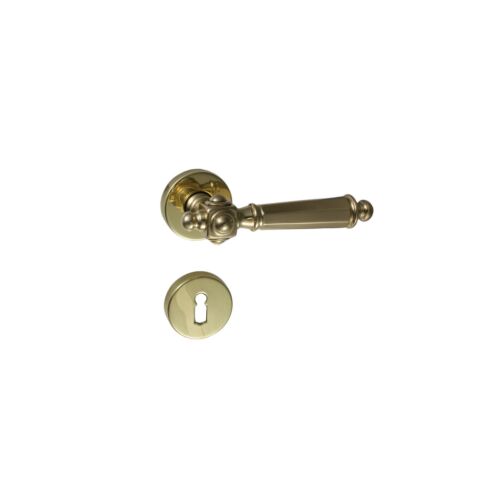 Alt Wien Speciál Mod Körrozettás Ajtókilincs Réz BB 124611575