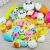 10 darabos szett lassan emelkedő squishy kulcstartó játékok, vegyes minták, stresszoldó, kawaii, aranyos, panda, fánk, fagylalt, kenyér, gyümölcs, állat, gyerekeknek, ajándékok