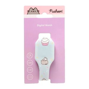 Pusheen cicás szilikon LED karóra - Muffin 124606361 - Gyerek óra