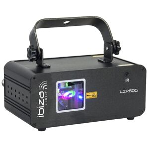 Proiector laser Grafic 60mw, lumina verde, DMX 124971922 - Echipament de scenă