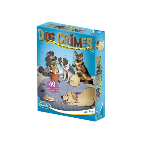 Dog Crimes logikai játék a ThinkFun-tól, oldd meg a rejtélyt - ThinkFun