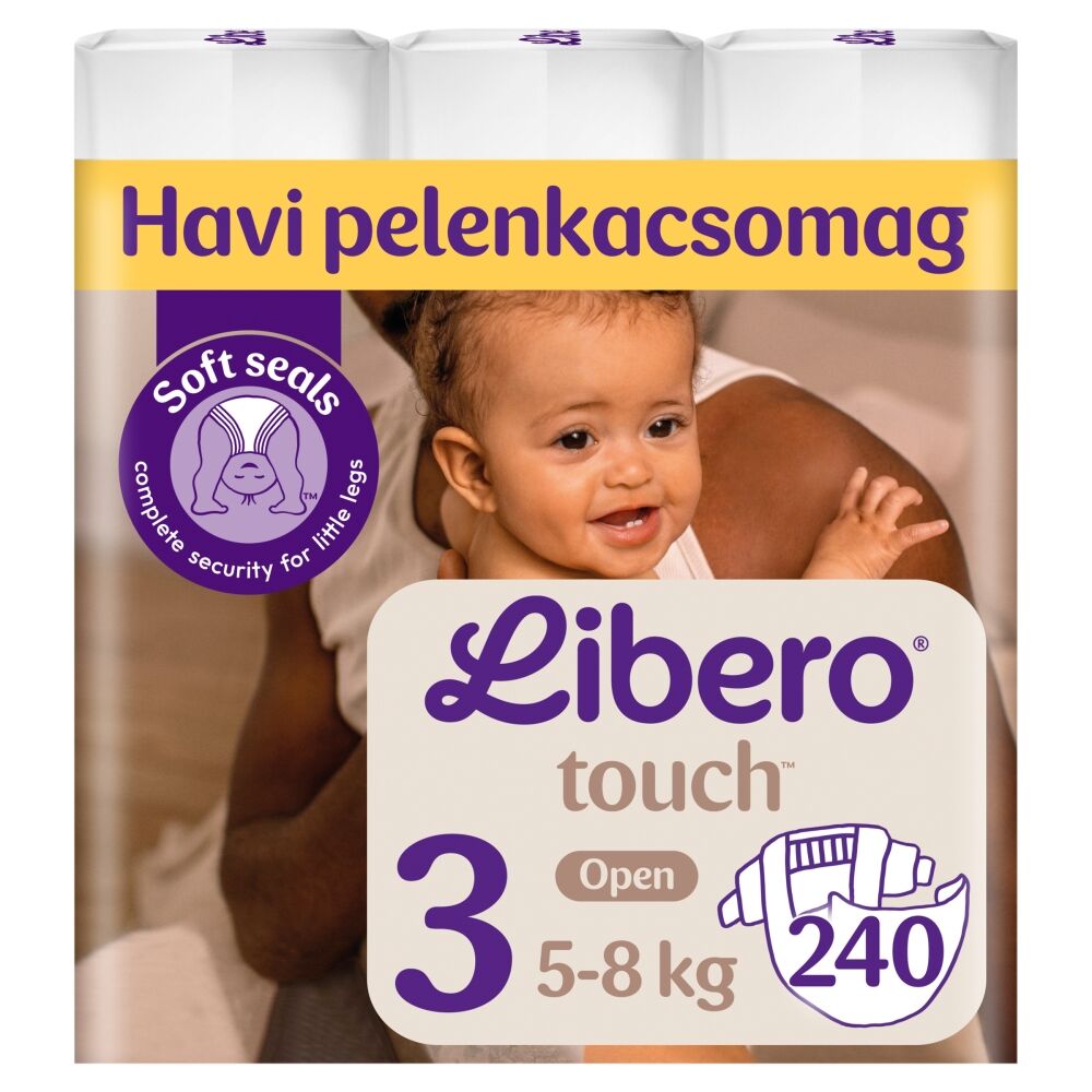 E-shop Mesačné balenie plienok Libero Touch 5-8kg Midi 3 (240ks)