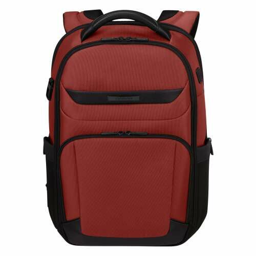 Samsonite Pro-Dlx 6 Roter Laptop-Rucksack 15.6 Zoll Vorderansicht