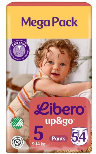 Libero Up&Go Bugyipelenka 9-14kg Junior 5 (54db)