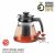 Tescoma TEO 1.25L glass teapot with infuser and tea leaves