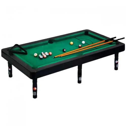 Masa de biliard pentru copii din plastic, cu accesorii, 55x30x14 cm