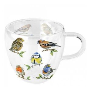 Madaras Duplafalú Üveg Bögre - 0,25l