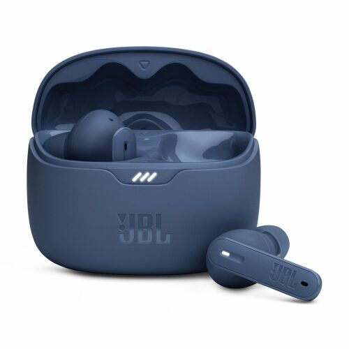 JBL Tune Beam True Wireless Ohrhörer Ladecase mit Ohrhörern, blau