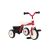 Smoby Toys - Rookie tricikli 2 éves kortól (piros) - Pedál nélküli kerékpár gyerekeknek 2-4 éves korig (max. 50 kg-ig) fémvázzal, puha kerekekkel és tárolódobozzal 124623032