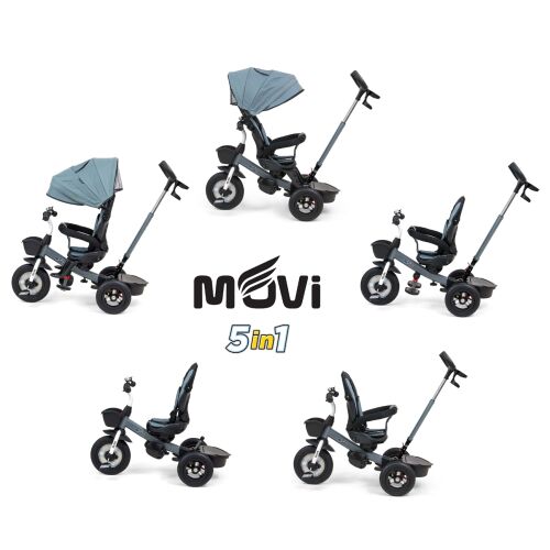 Detská trojkolka Milly Mally Movie grey