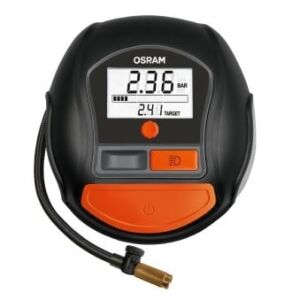 OSRAM Tyreinflate 1000 digitális gumiabroncs-felfújó automata kikapcsolással, 12V, 180W - Elektromos pumpa