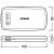 INDÍTÓBIZTONSÁGI AKKUMULÁTOR / KÜLSŐ AUTÓINDÍTÓ AKKUMULÁTOR 12V 6000mAh OSRAM BATTERY START 200 175640917