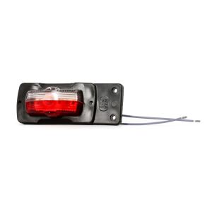 LAMPA GABARIT 33 PO3, 12V-24V, fehér / piros oldalsó helyzetjelző lámpa autóhoz - Autólámpa