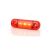 Umrissleuchte Led 709 W97.1 12V-24V Rot Position War 124628121