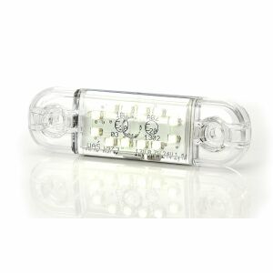 LAMPA GABARIT LED 716 W97.3, 12V-24V, fehér helyzetjelző lámpa - Autólámpa