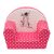 Gyermek fotel New Baby Zebra sötét rózsaszín 124632131