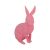 Figurina Sani, Iepuras de Paste 80 x 80 x 140 mm, Roz 124675673