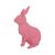 Фигурка Sani, Великденско зайче 80 x 80 x 140 mm, розово 124675673