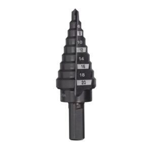 Burghiu treaptă Milwaukee 4-20mm pentru metal, plastic și oțel inoxidabil - Burghie
