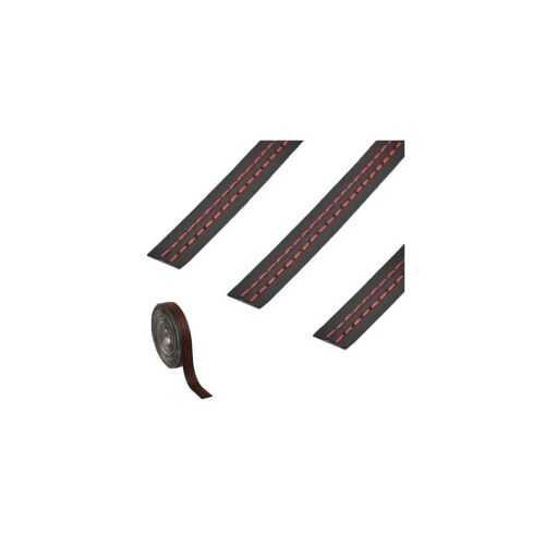 Selbstklebendes Kunstlederband, verschiedene Stiche, 2m, rot 124708417