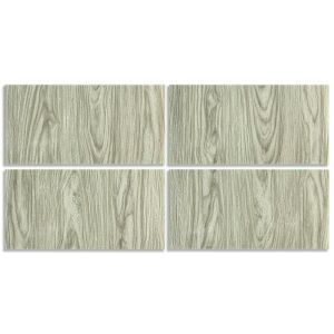 Öntapadós PVC csempepanel, 4db-os csomag, Tölgyfa mintás, 30 x 60 cm/db