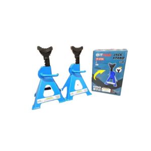 Podpery zdviháka Hitman HT-6728 3 tony, pár modrých podpier zdviháka na opravu automobilov, podpery zdviháka automobilov - Zdviháky