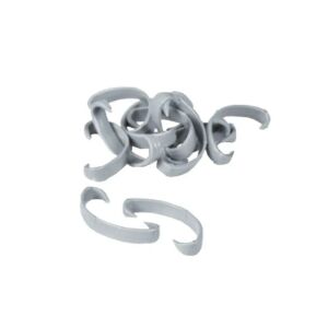 FixTrend világos szürke záróklipsz csőhéjhoz 124713437 - Túlfolyórács & Profil