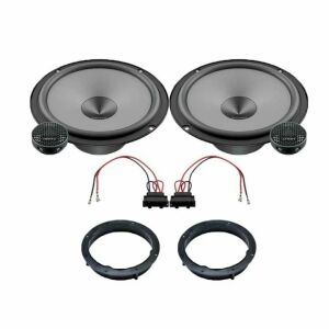 Hertz Uno autós hangszóró szett Seat Ateca hátsó ajtókhoz, tartalmazza a hangszórókat, magassugárzókat, crossovereket, beépítő kereteket és a csatlakozó adaptert - Autóelektronika