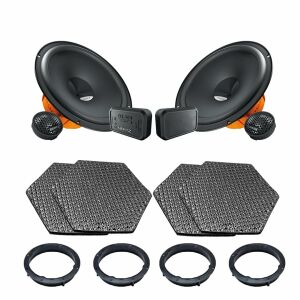 Kit difuzoare auto Hertz Dieci pentru Skoda Kodiaq, include izolare fonică, inele adaptoare și adaptor conector - Electronica auto