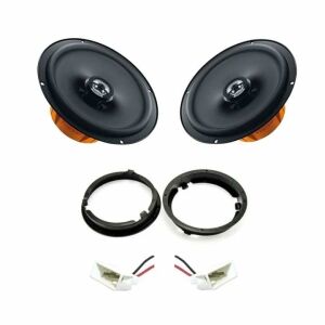 Hertz Dieci autós hangszóró szett Citroen C-Crosser hátsó ajtókhoz, tartalmazza a hangszórókat, beépítő kereteket és csatlakozó adaptereket - Autóelektronika